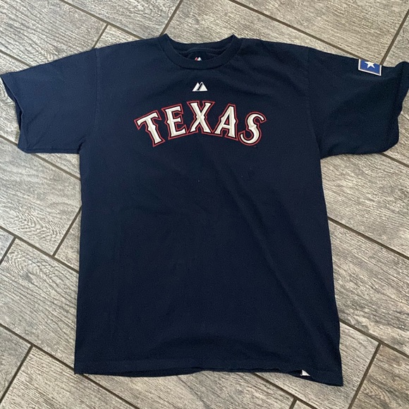 Majestic Other - Texas Rangers Lee player t-shirt